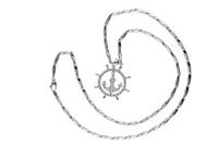 Collana e ciondolo con diamanti - Asta Preziosi Collana e ciondolo con diamanti - Asta Preziosi