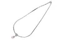 Collier con diamanti e perla coltivata - Asta Preziosi