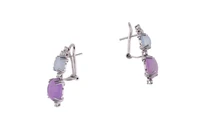 Orecchini con pietre e diamanti - Asta Preziosi