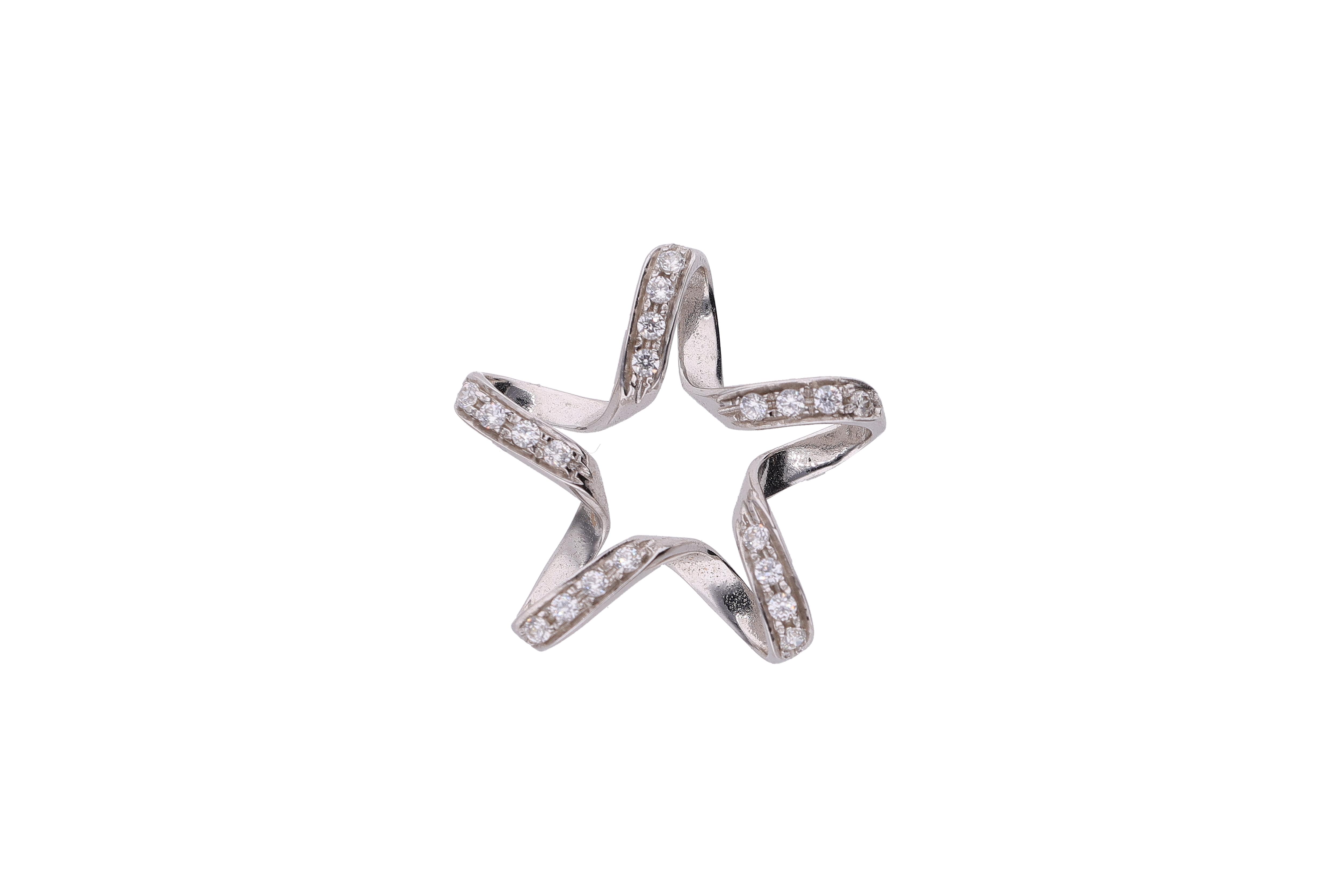 Ciondolo con pietre incolori - Asta Preziosi