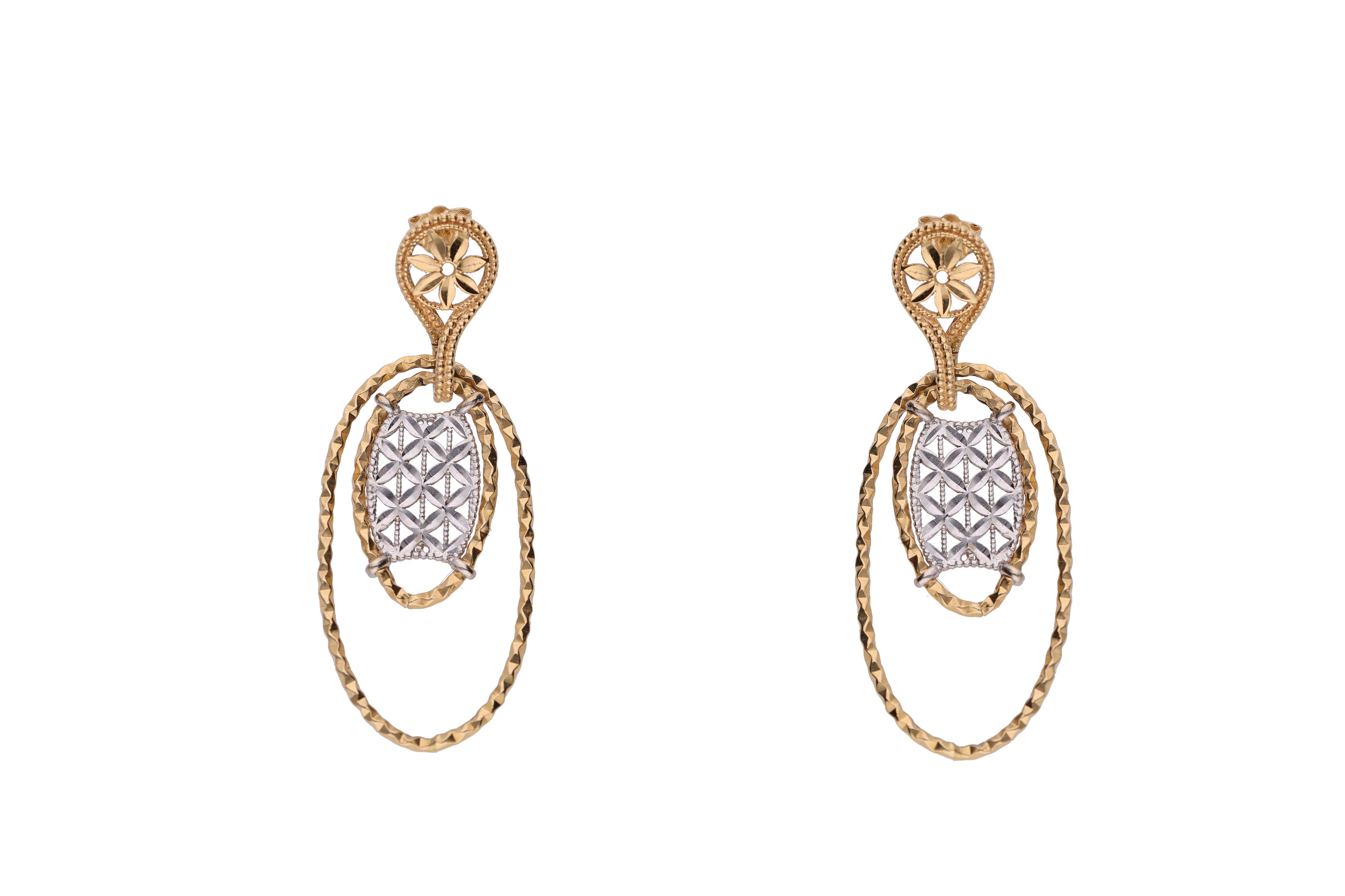 Paio di orecchini pendenti - Asta Preziosi