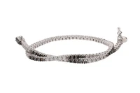 Bracciale tennis con diamanti - Asta Preziosi