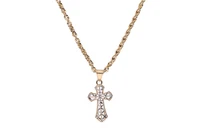 Collana con crocetta - Asta Preziosi