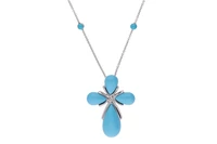 Collana con pietre celesti - Asta Preziosi