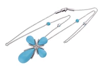 Collana con pietre celesti - Asta Preziosi