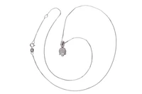 Collana e ciondolo a forma di campanella con diamanti - Asta Preziosi