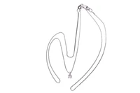 Collier punto luce con diamante - Asta Preziosi