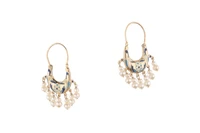 Paio di orecchini a navicella - Asta Preziosi