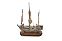 Vascello con vele in argento - Asta Preziosi