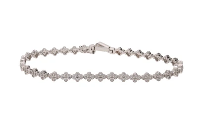 Bracciale con pietre incolori - Asta Preziosi