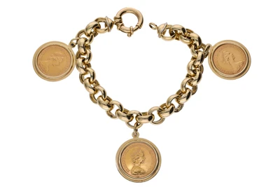 Bracciale con sterline - Asta Preziosi