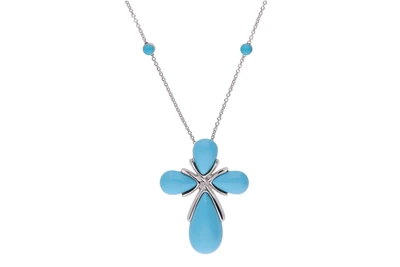 Collana con pietre celesti - Asta Preziosi