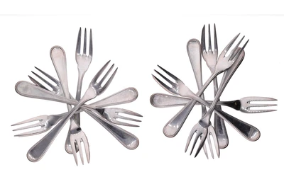Forchettine stile inglese - Asta Preziosi