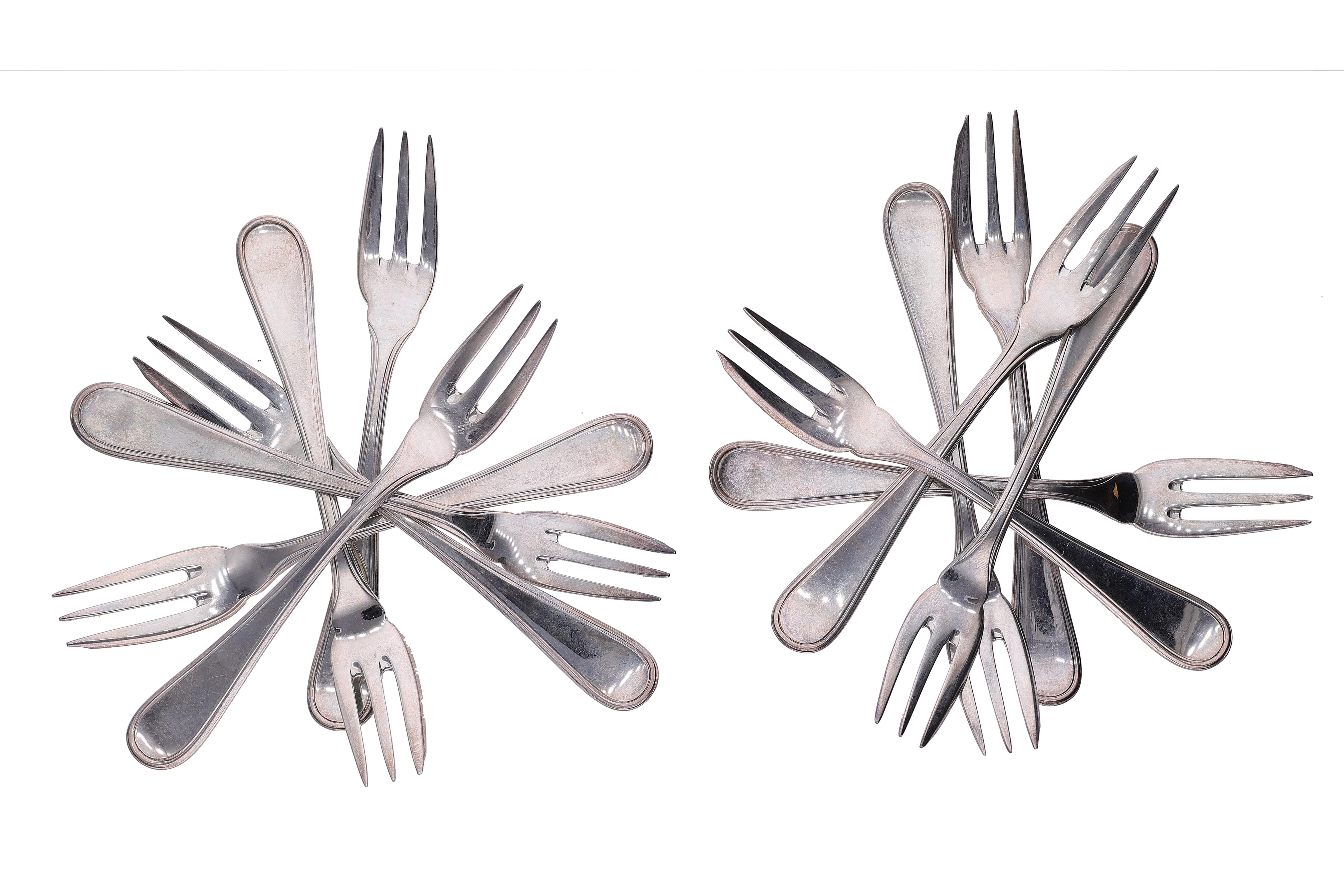 Forchettine stile inglese - Asta Preziosi