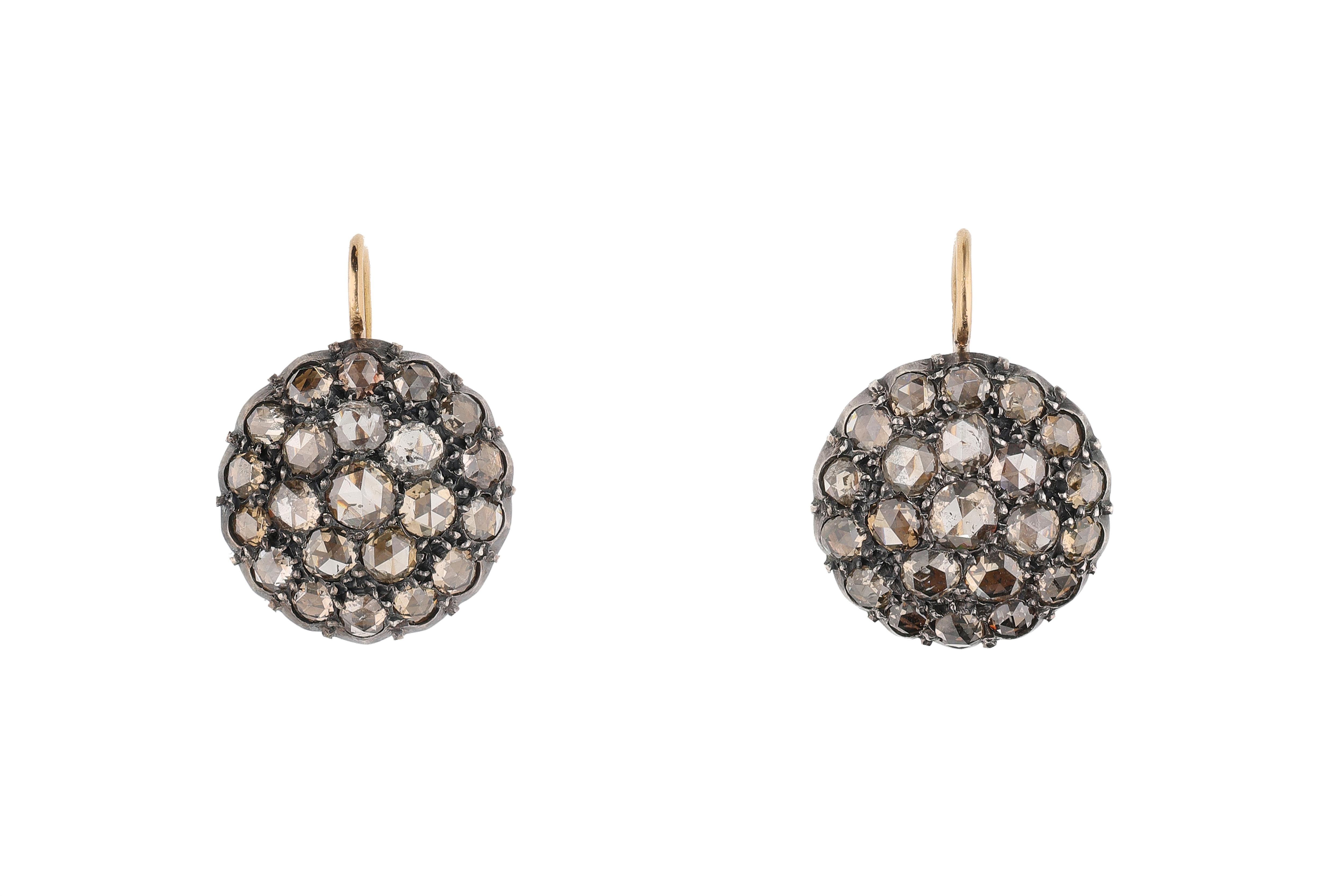 Paio di orecchini con diamanti - Asta Preziosi Paio di orecchini con diamanti - Asta Preziosi