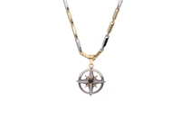 Collana con medaglia e zaffiro - Asta Preziosi