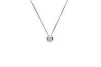 Collier con diamante - Asta Preziosi