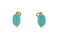 Orecchini con turchese - Asta Preziosi