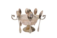 Zuccheriera e sei cucchiaini - Asta Preziosi