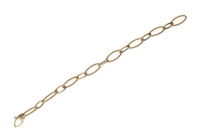 Bracciale con maglie ovali lucide e a torchon - Asta Preziosi