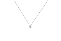 Collier punto luce con diamante - Asta Preziosi