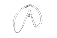 Collier punto luce con diamante - Asta Preziosi