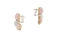 Orecchini e anello con diamanti, pietre di luna, quarzi e pietre - Asta Preziosi Orecchini e anello con diamanti, pietre di luna, quarzi e pietre - Asta Preziosi