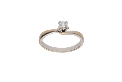 Salvini, anello con diamante - Asta Preziosi