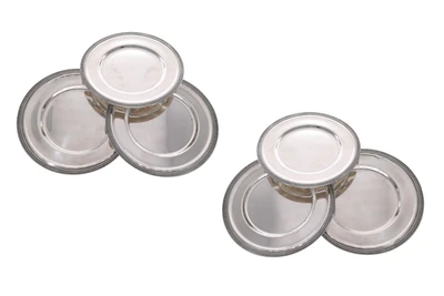 Sei piattini in stile impero - Asta Preziosi