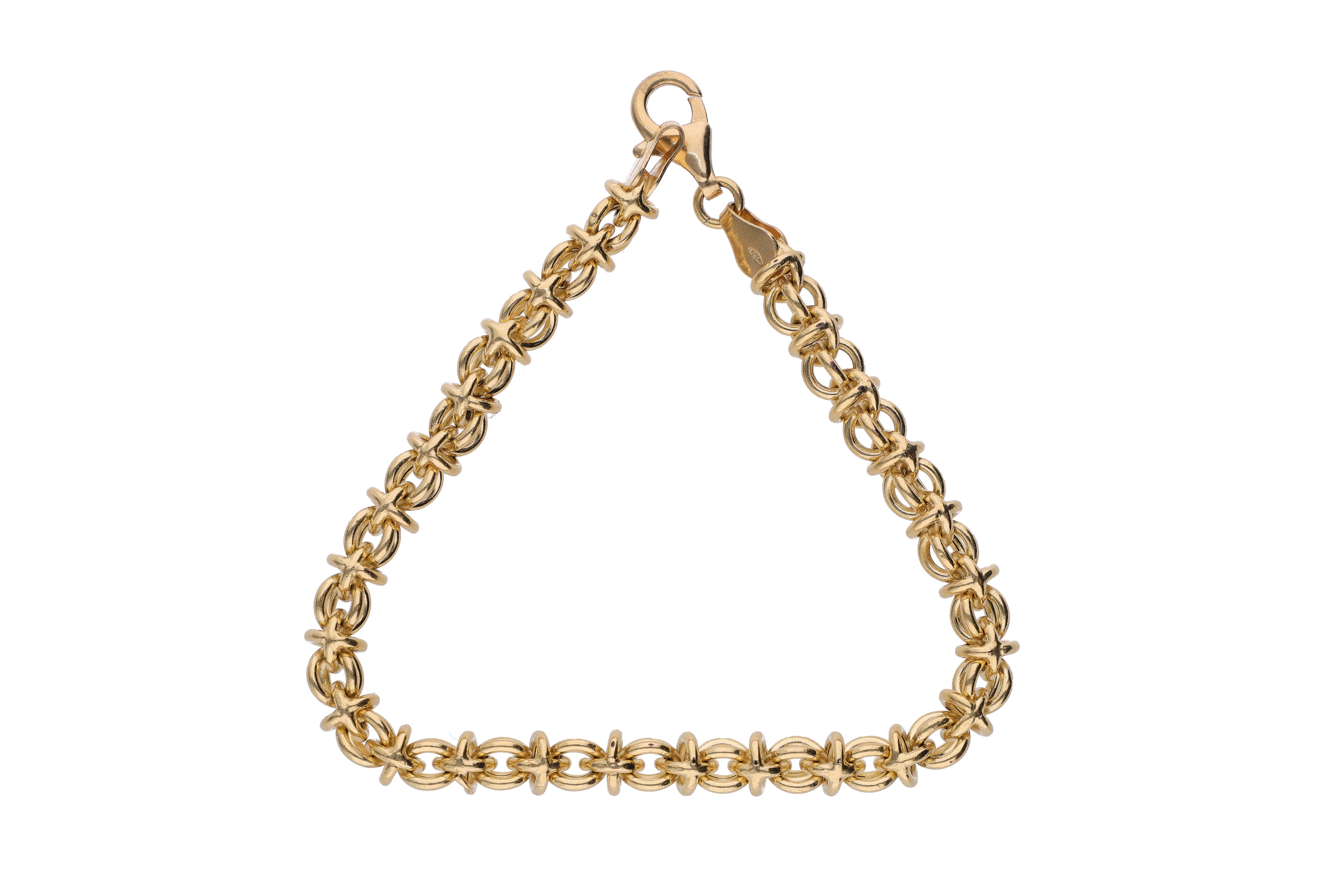 Bracciale a maglia intrecciata - Asta Preziosi