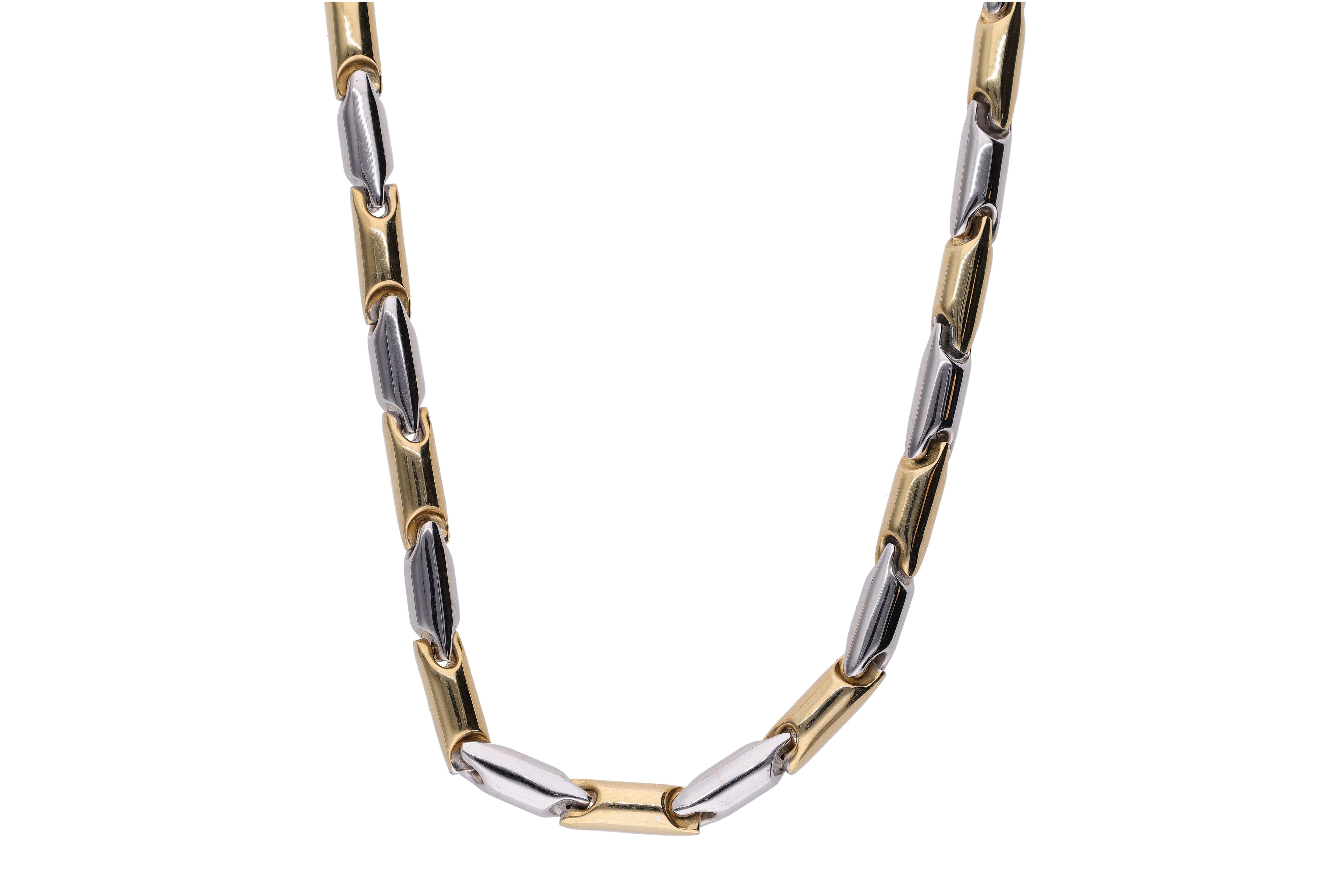 Catena a maglie tubolari - Asta Preziosi