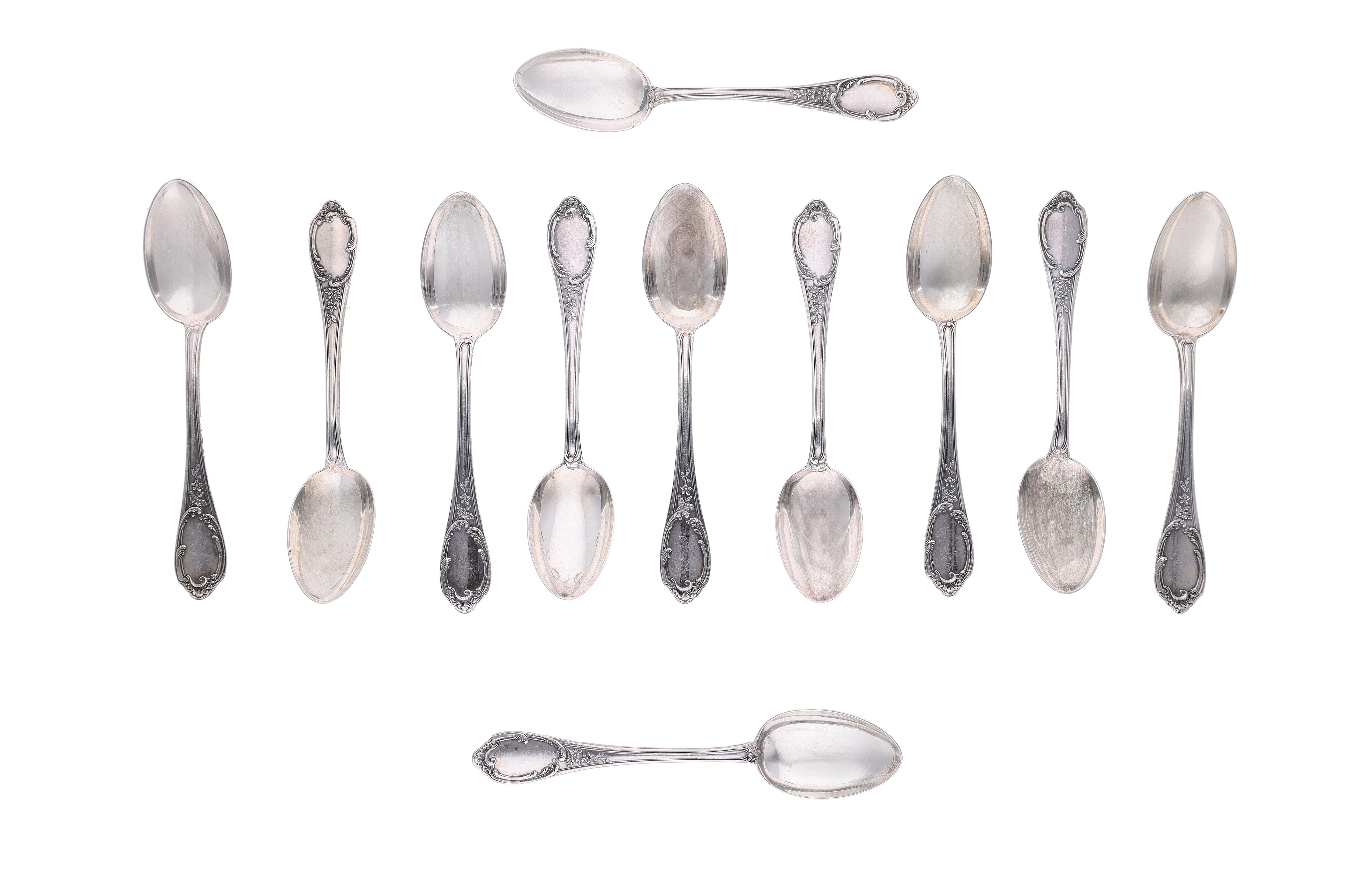 Clementi per Milici, cucchiaini da caffe' - Asta Preziosi