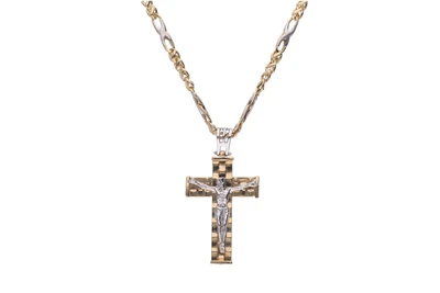 Collana con croce - Asta Preziosi