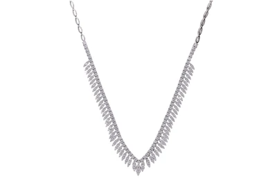 Collier con pietre incolori - Asta Preziosi