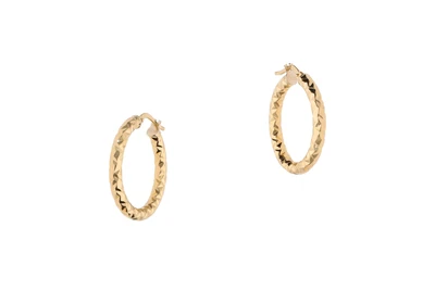 Paio di orecchini a cerchio - Asta Preziosi