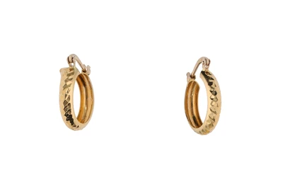 Paio di orecchini a cerchio - Asta Preziosi