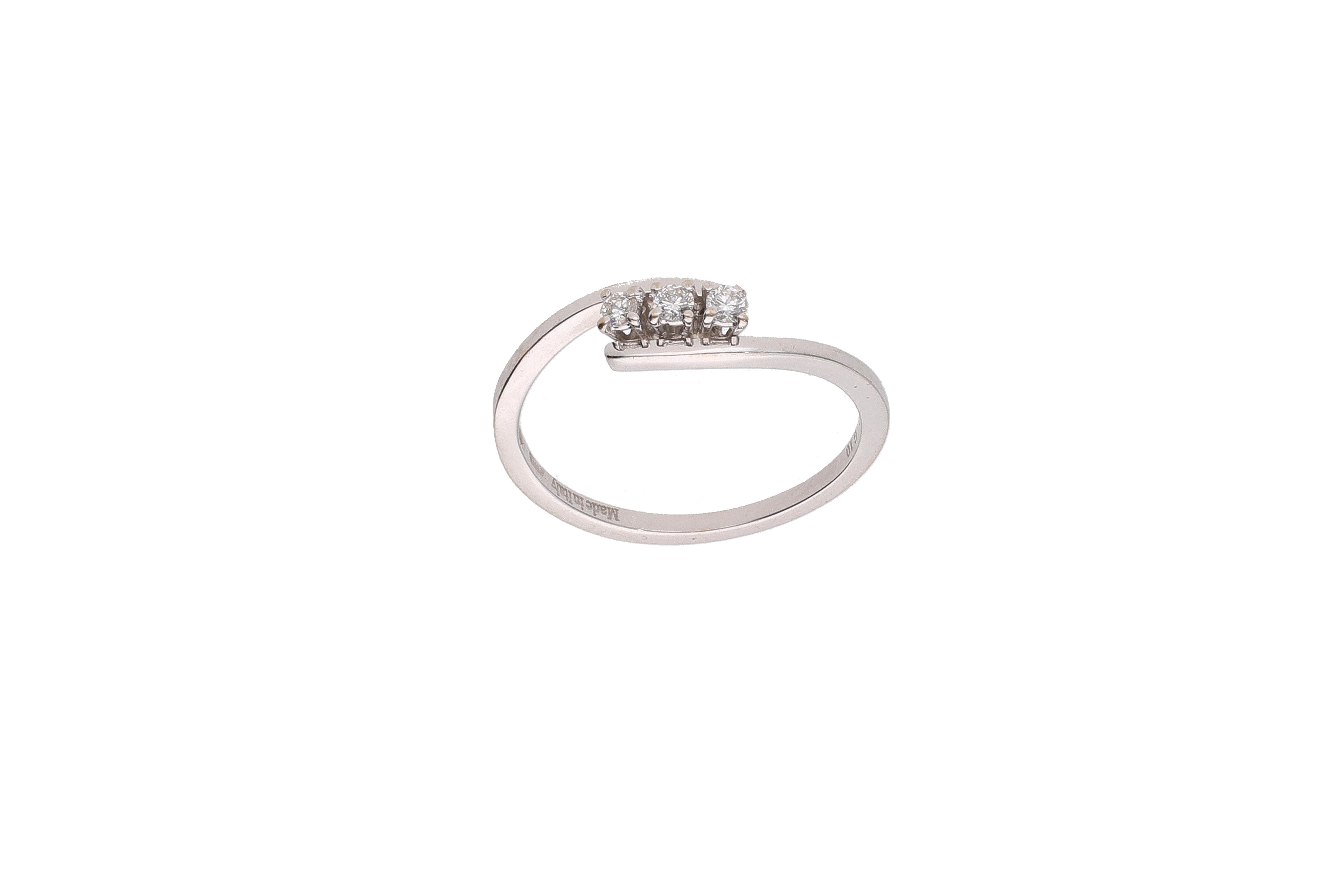 Anello con diamanti - Asta Preziosi