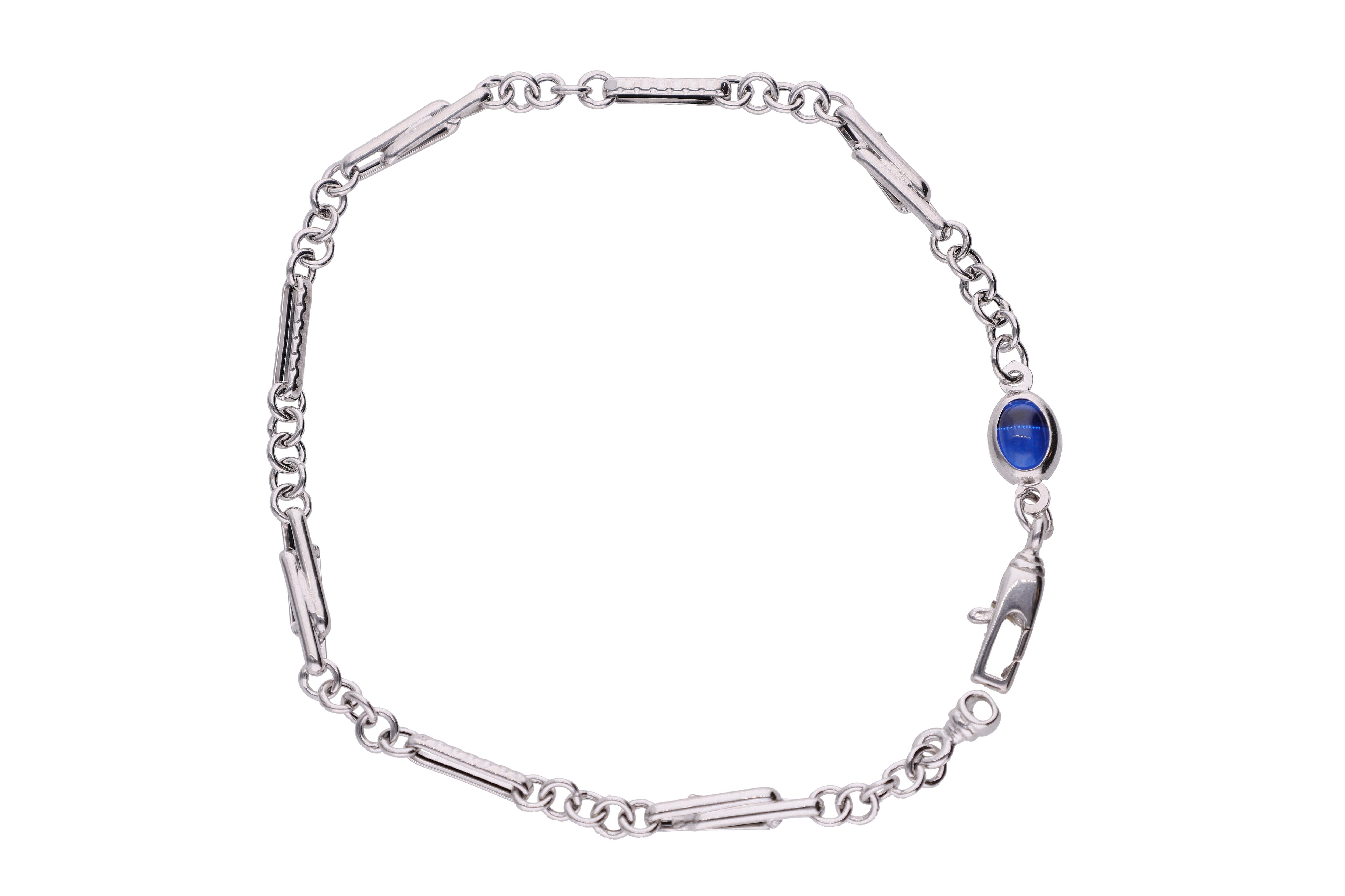 Bracciale con pietra blu - Asta Preziosi
