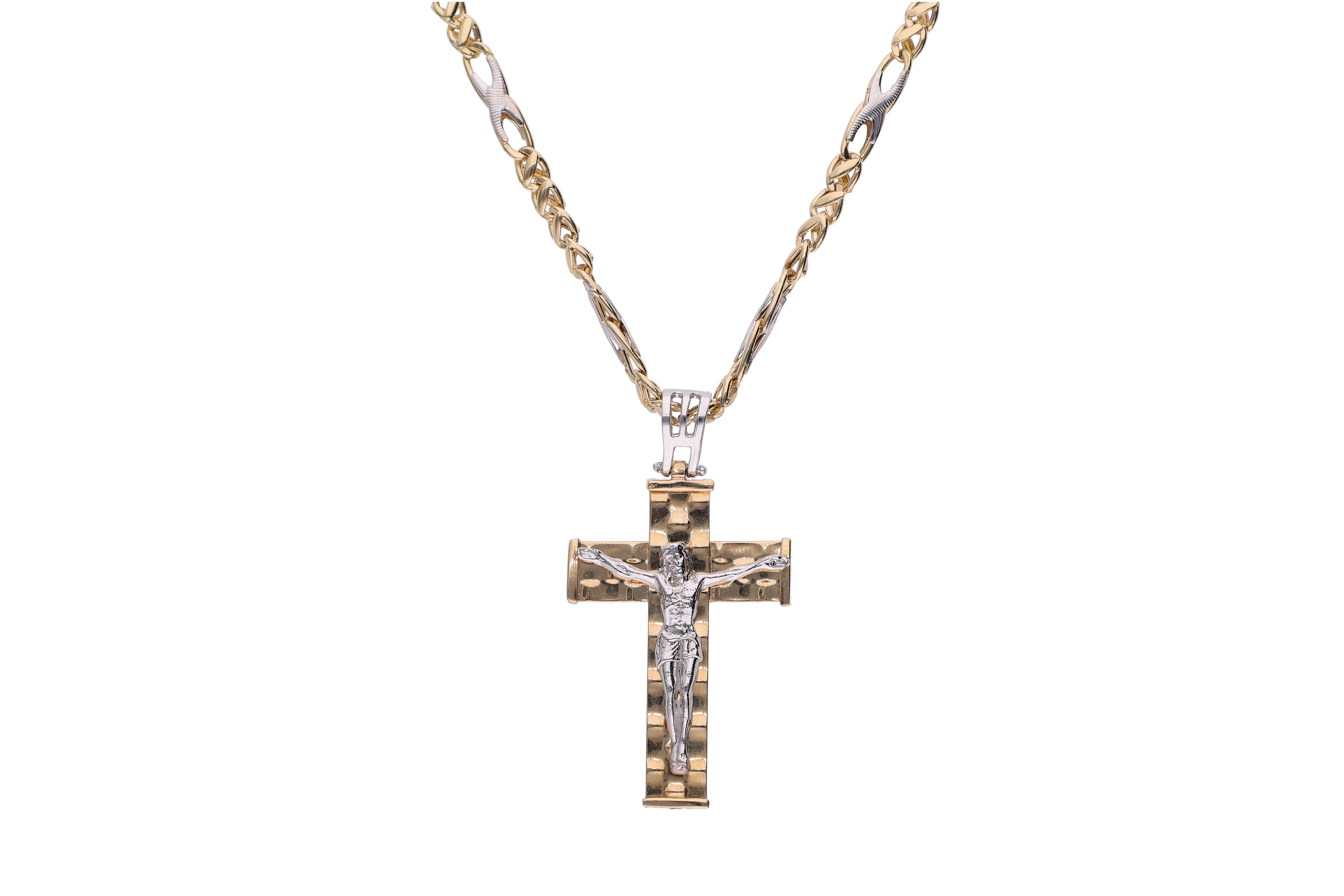Collana con croce - Asta Preziosi