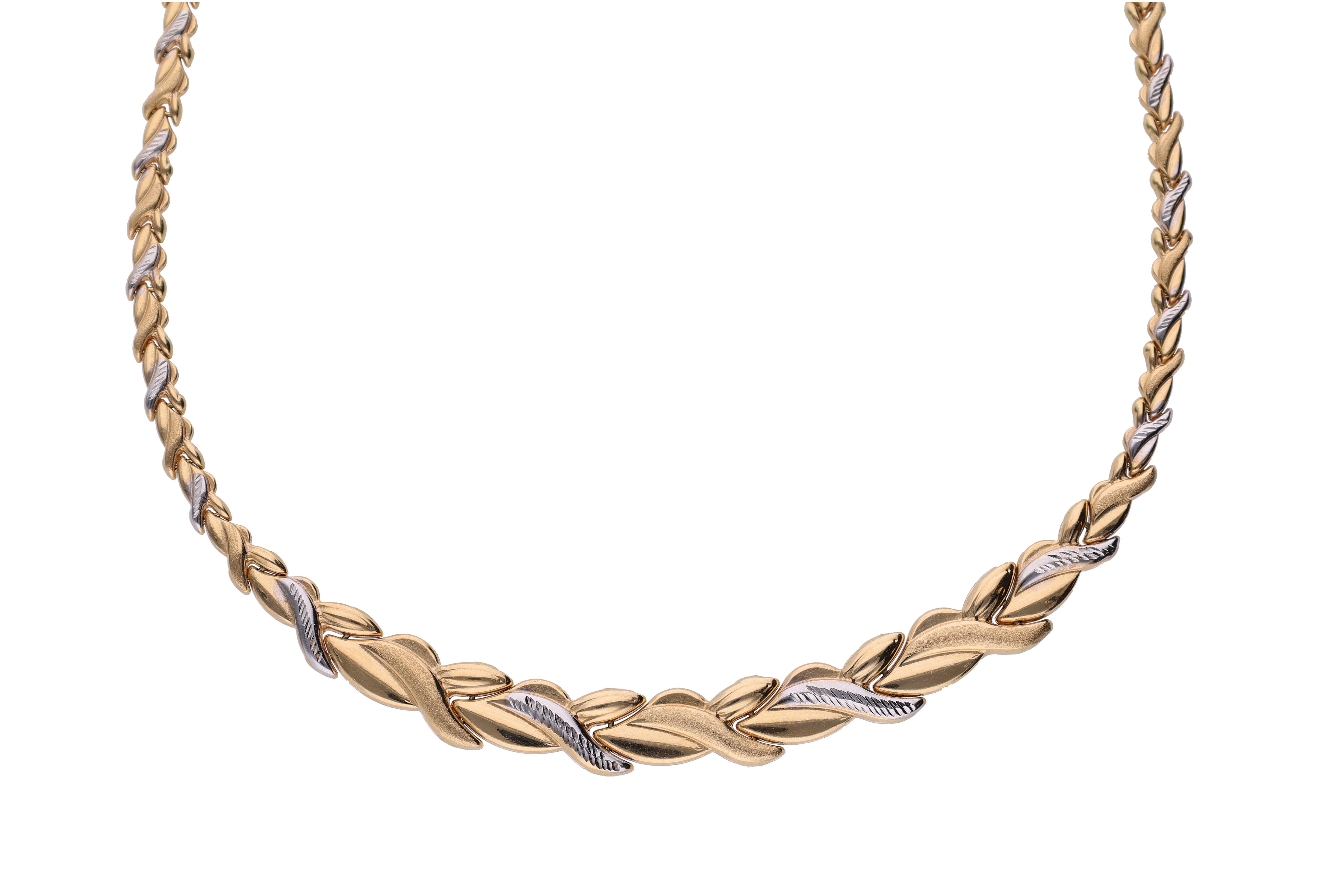 Collier con maglie a palmetta - Asta Preziosi