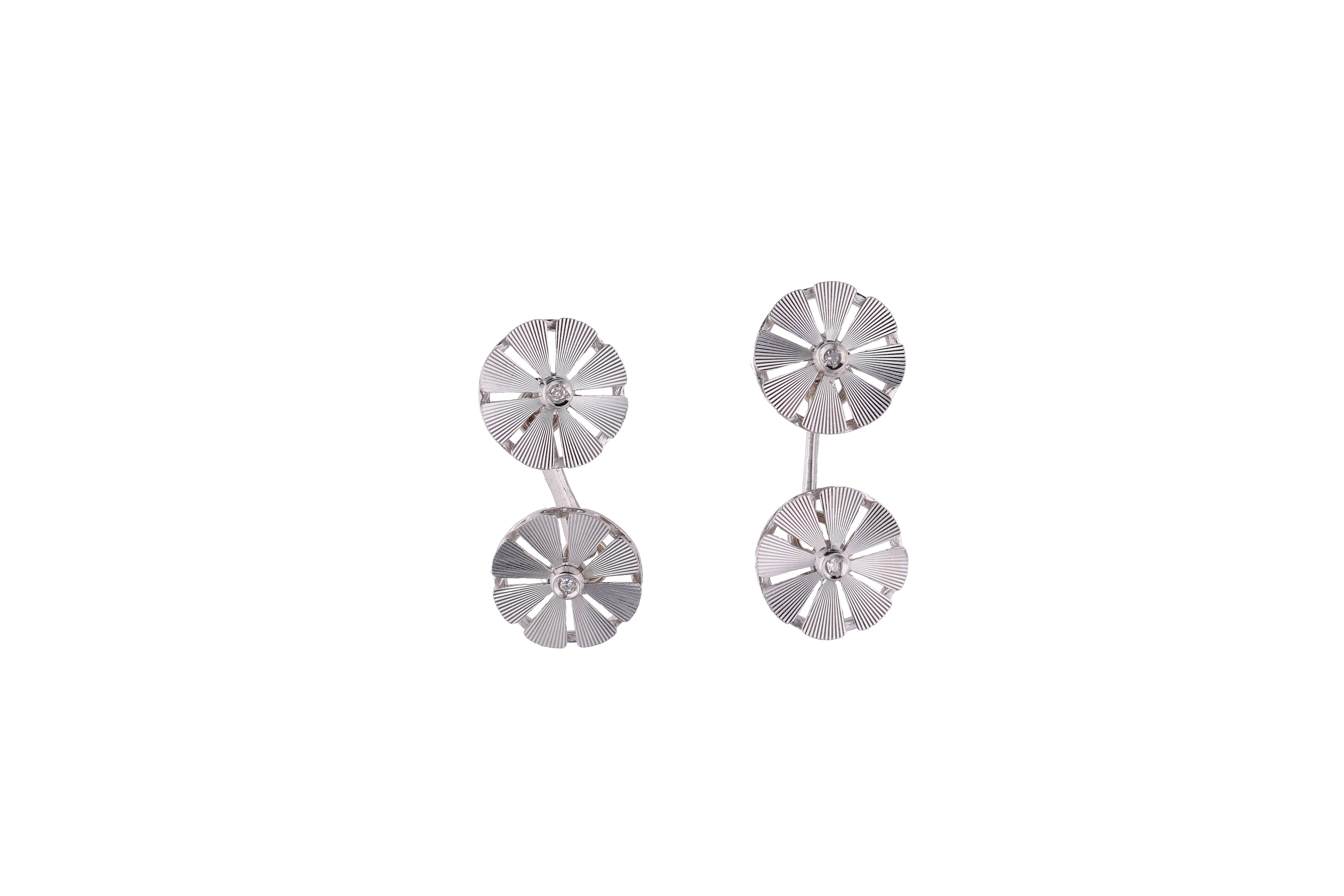 Gemelli con diamanti - Asta Preziosi