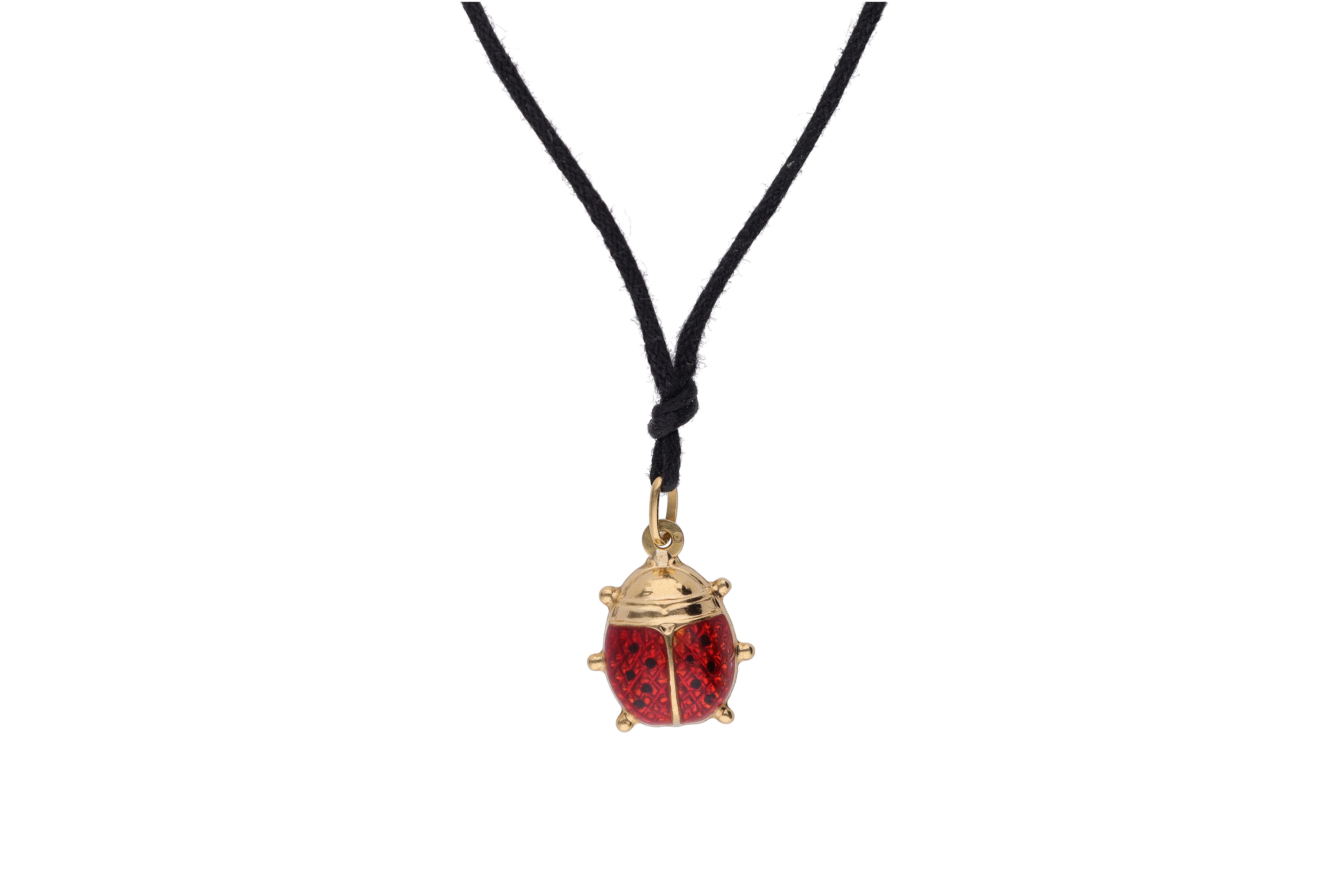 Laccio in tessuto con ciondolo - Preziosi Online