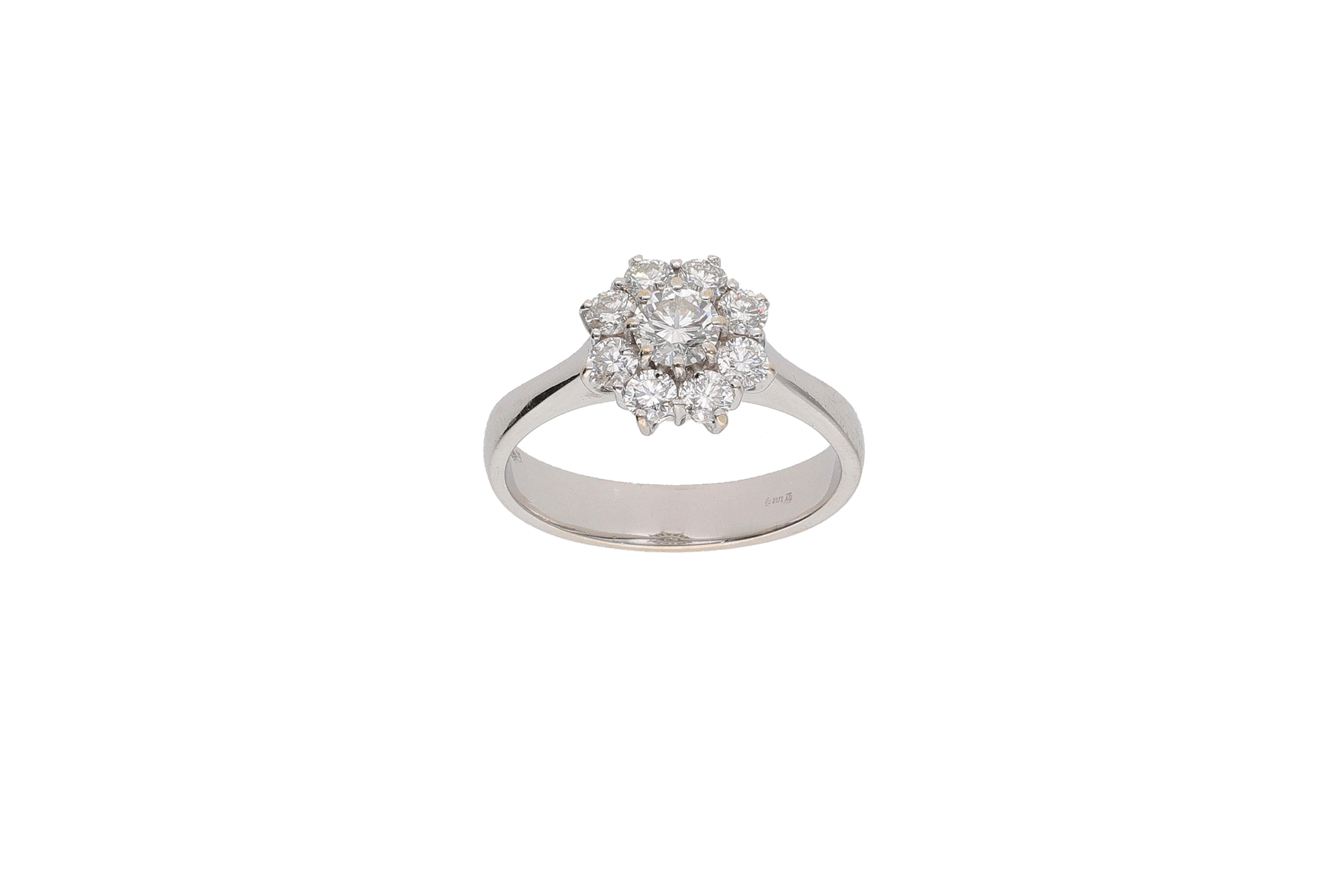 Anello con diamanti - Asta Preziosi