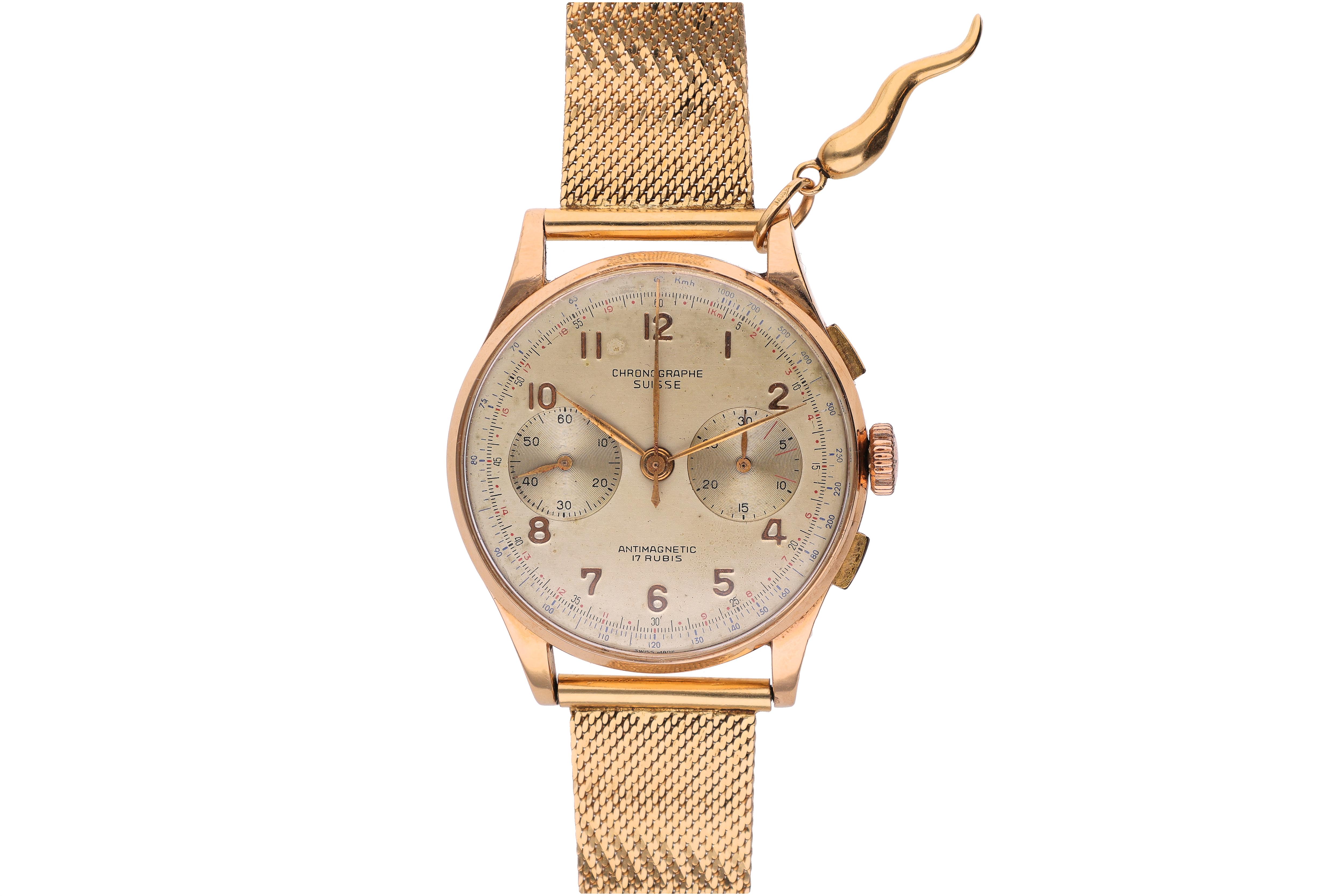 Chronographe Suisse, orologio - Asta Preziosi