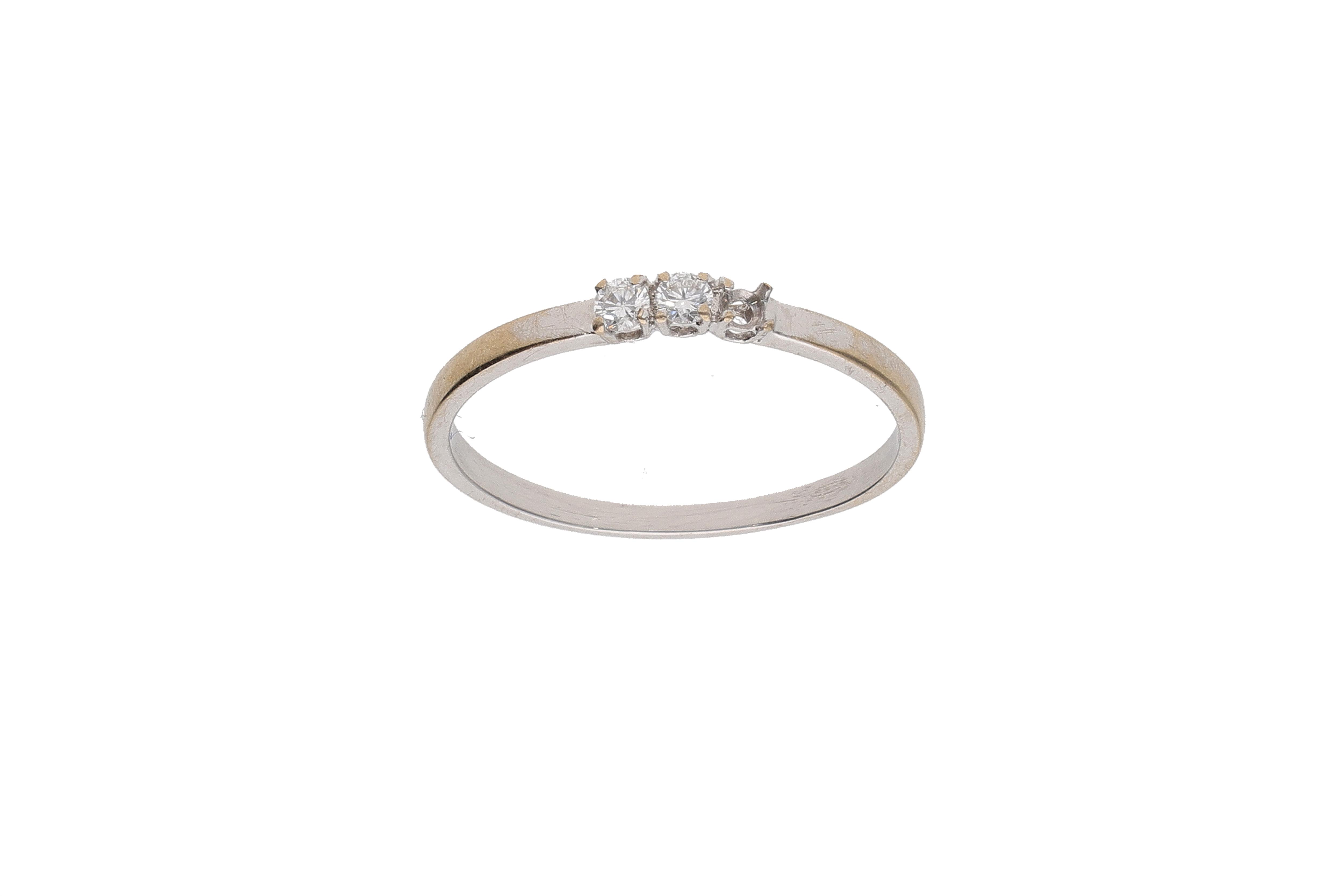 Leo Pizzo, anello con diamanti - Asta Preziosi