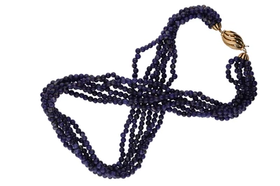 Collana di lazulite - Asta Preziosi