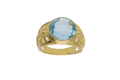 Anello con topazio - Asta Preziosi