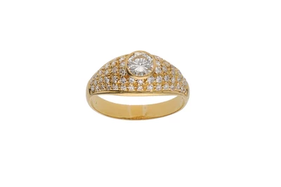 Anello con diamanti - Asta Preziosi