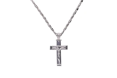 Collana con crocetta - Asta Preziosi