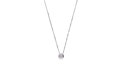 Collana con diamante - Asta Preziosi